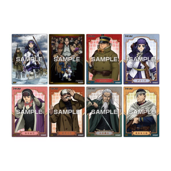 Golden Kamuy Clear Card Collection Gum 16pk W/Bonus Card First Press Ensky
