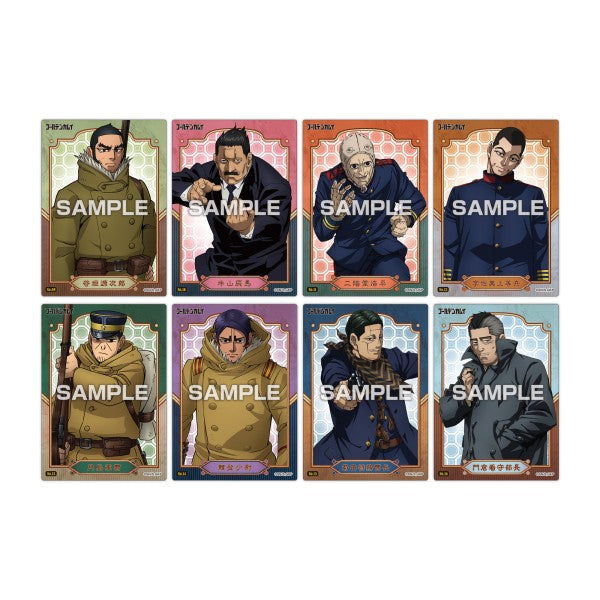 Golden Kamuy Clear Card Collection Gum 16pk W/Bonus Card First Press Ensky