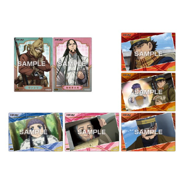 Golden Kamuy Clear Card Collection Gum 16pk W/Bonus Card First Press Ensky