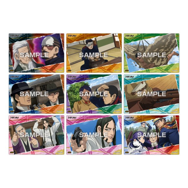 Golden Kamuy Clear Card Collection Gum 16pk W/Bonus Card First Press Ensky