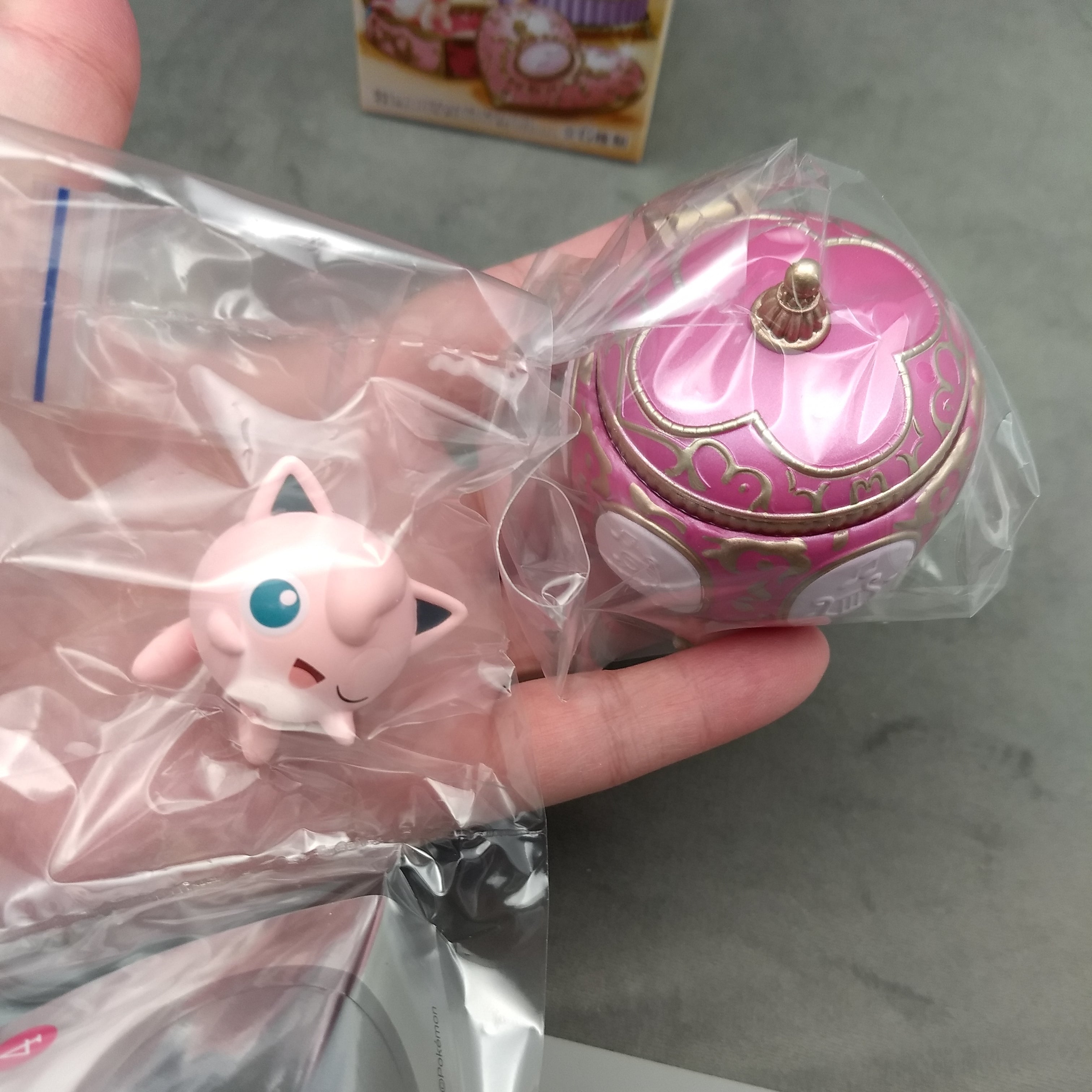Re-Ment Pokemon Romantic Collection #4 Jigglypuff Pokémon Mini Figure
