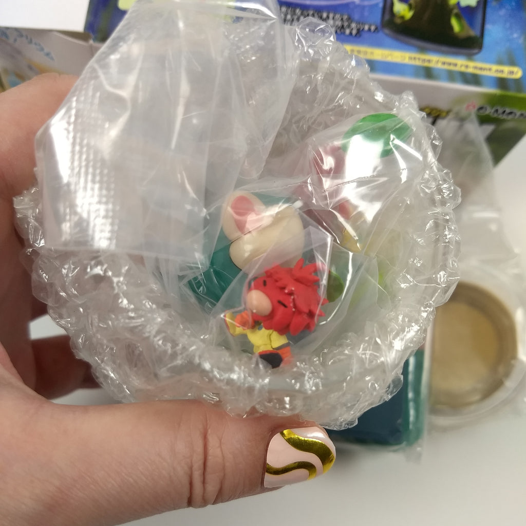 Re-Ment Pikmin Terrarium Collection2 #6 Dandori Challenges Figure Toy Open Box