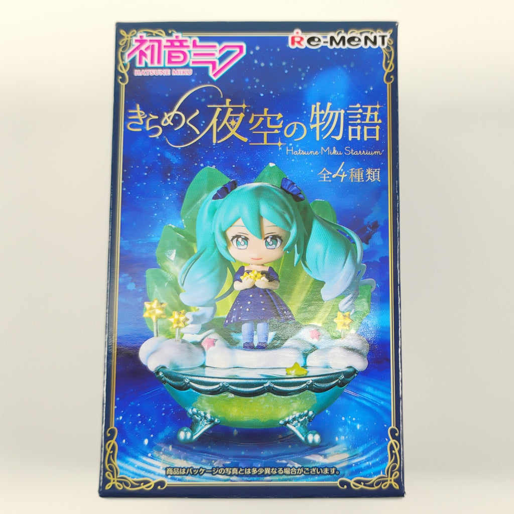 Re-Ment Hatsune Miku Starrium #4 Future Sparkling Nnight Sky Figure Open Box