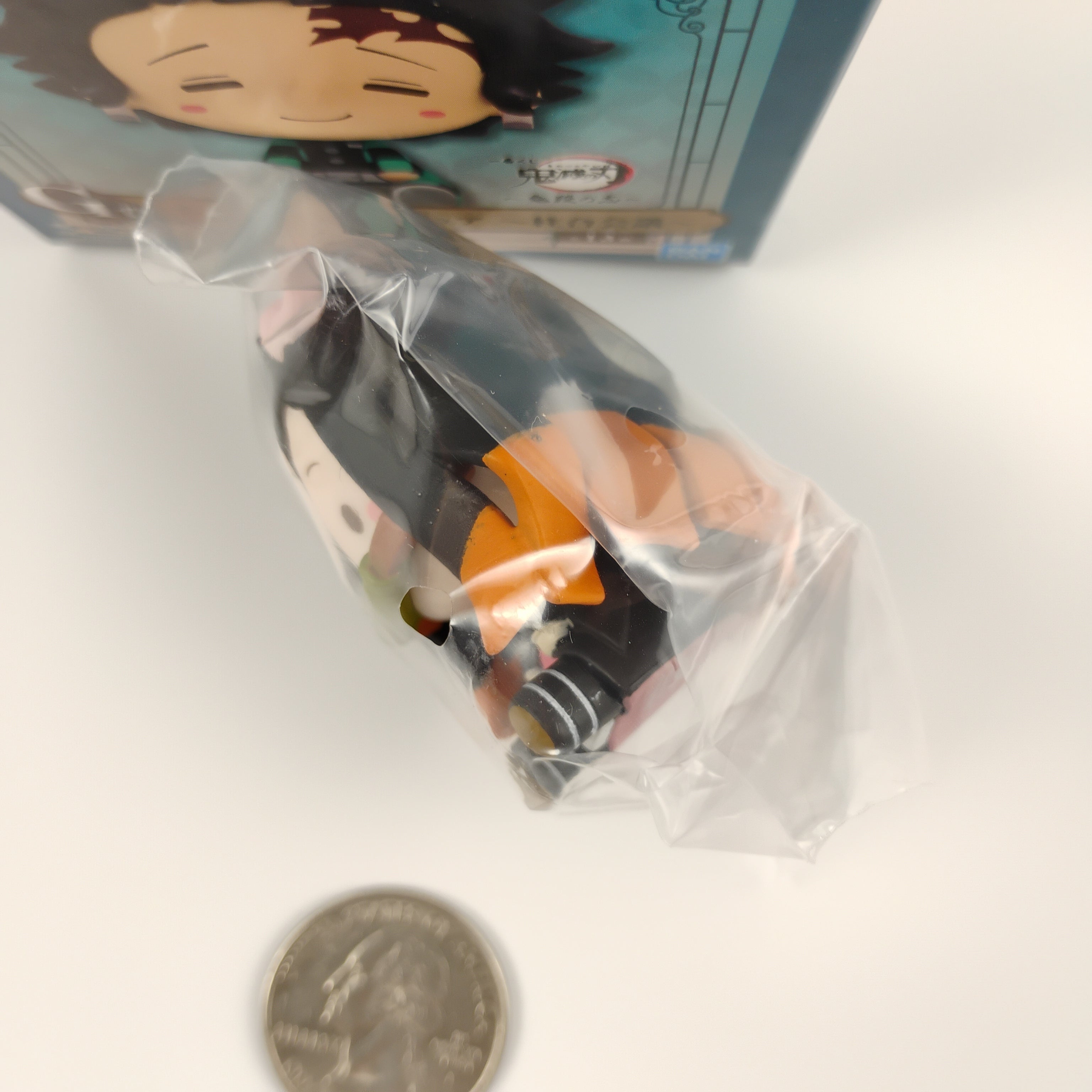 Demon Slayer Nezuko Mini Figure Chokonokko Ichiban Kuji 2021 Bandai Open Box