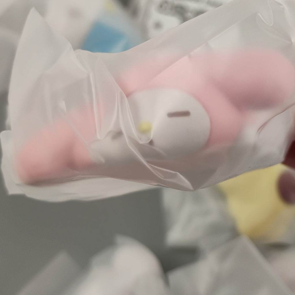 Sanrio Characters Funyumaru Style Figure Mattari Mix Complete Set