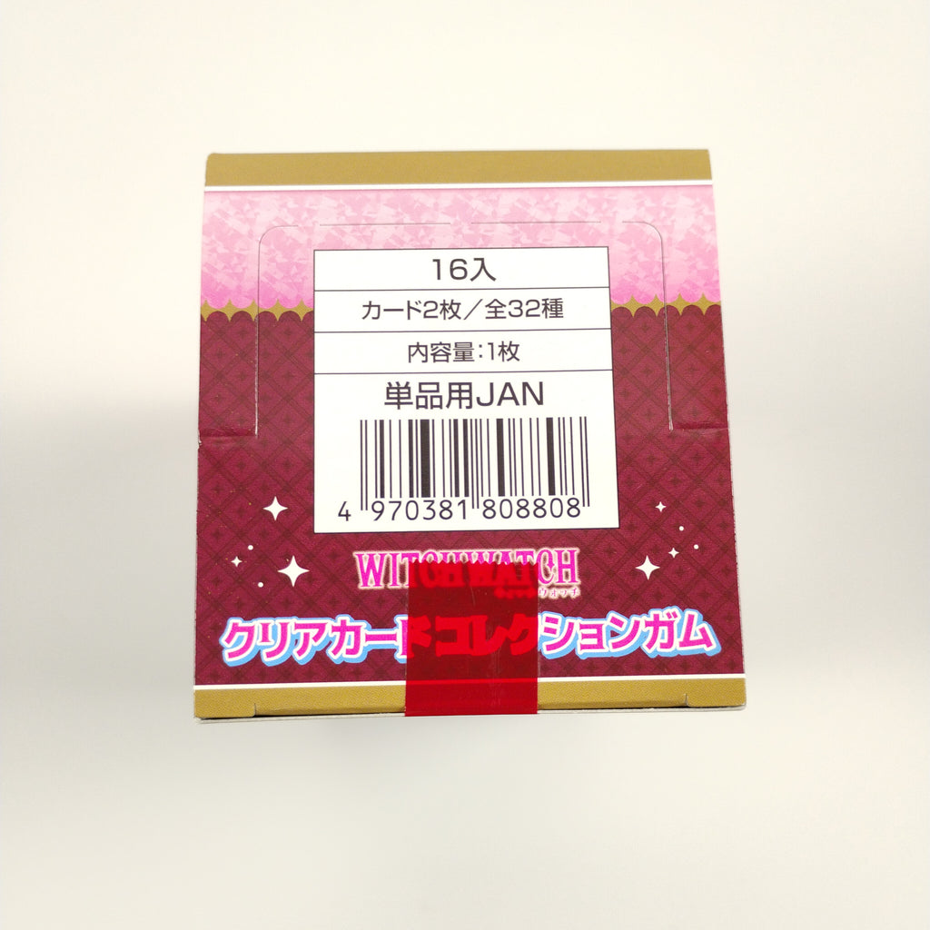 Witch Watch Clear Card Collection Gum Limited Edition 16pk Box