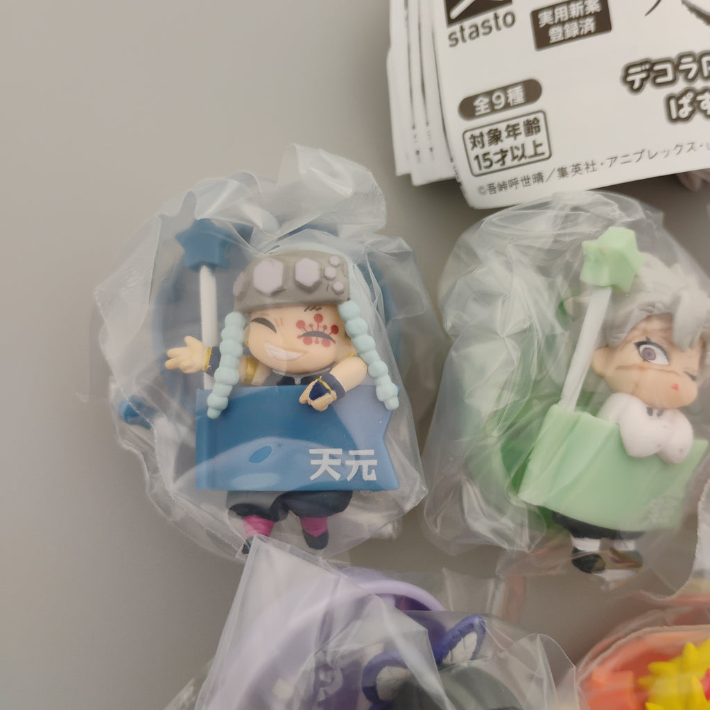 Demon Slayer Decora Pic Pastel Hashira Complete Set Figure Pick Stand