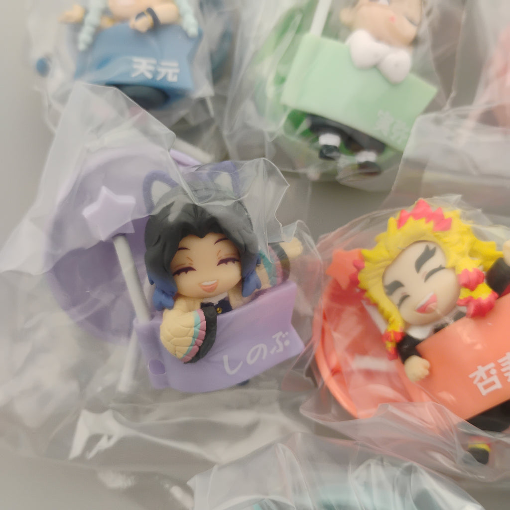 Demon Slayer Decora Pic Pastel Hashira Complete Set Figure Pick Stand