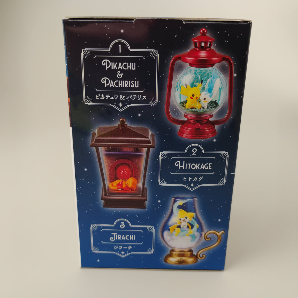 Re-Ment Pokemon #1 Pikachu & Pachirisu Lantern Diorama Figure Open Box