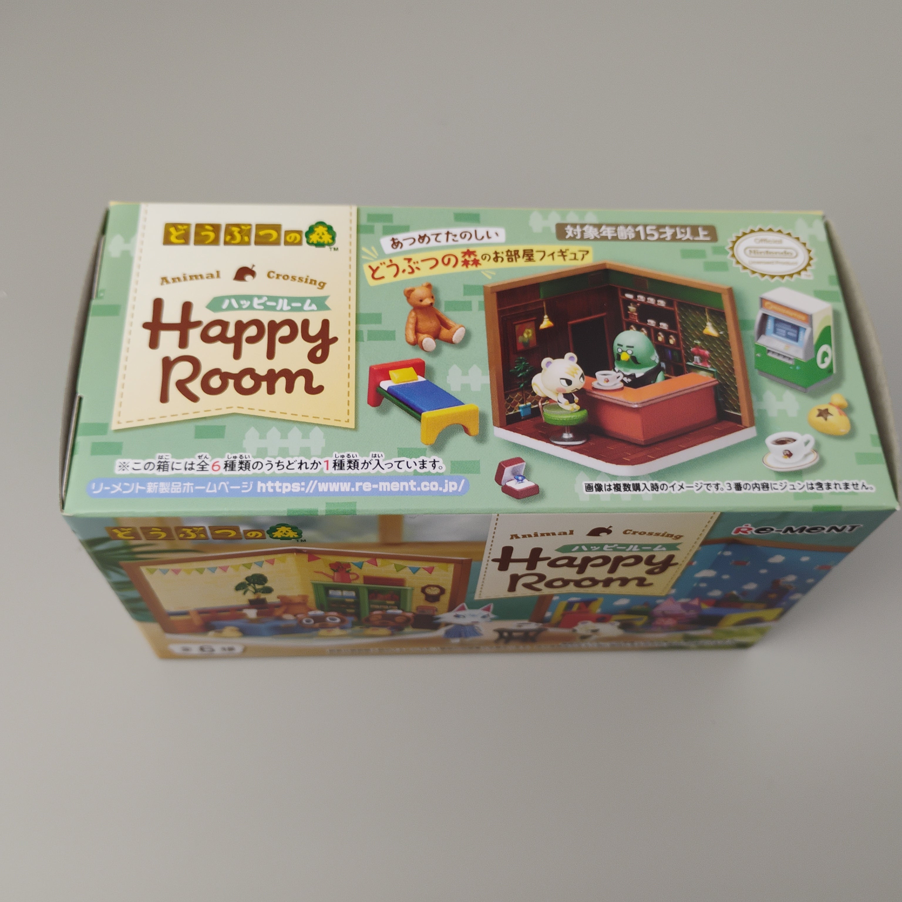 Re-Ment Animal Crossing #6 Whitney Happy Room Diorama Figure Open Box Japan