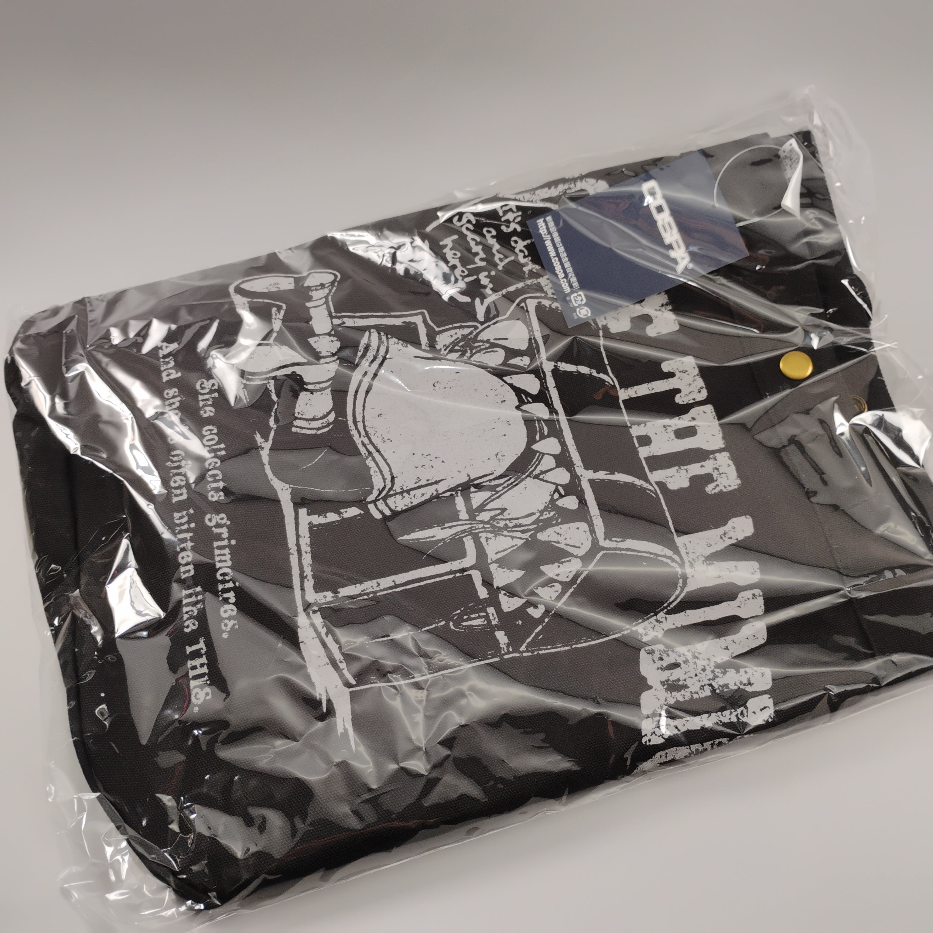 Frieren Shoulder Bag Getting Eaten by Mimic Crossbody Canvas Newspaper Bag