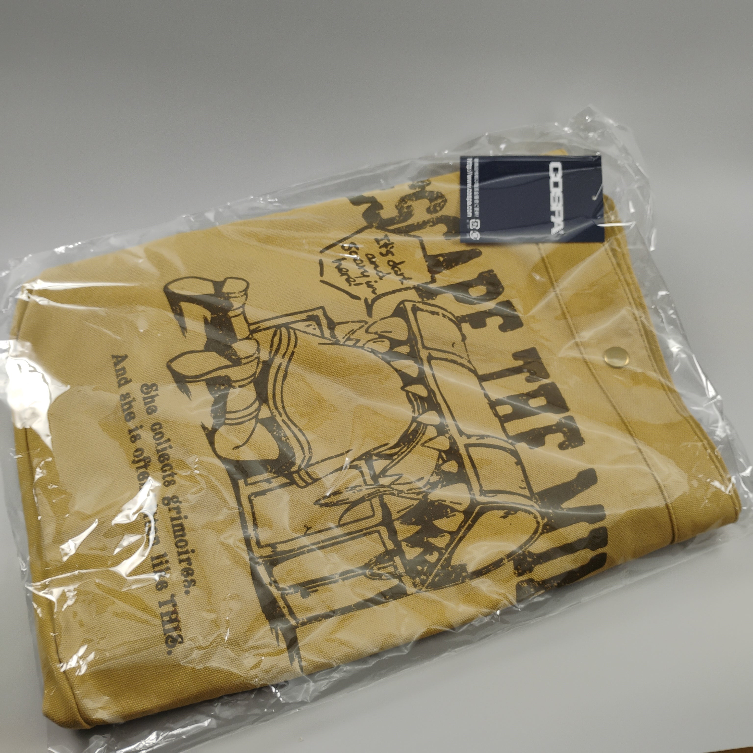 Frieren Shoulder Bag Getting Eaten by Mimic Crossbody Canvas Newspaper Bag