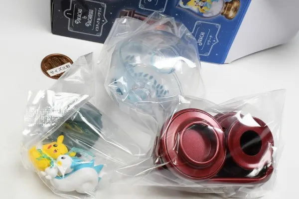 Re-Ment Pokemon #1 Pikachu & Pachirisu Lantern Diorama Figure Open Box