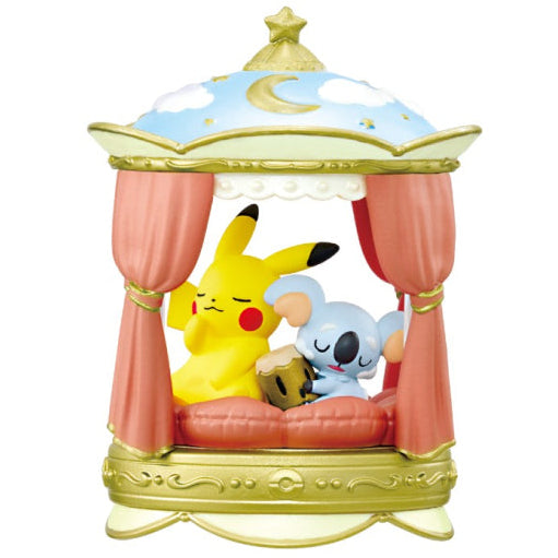 Re-Ment Pokemon Nighty Night Collection #1 Pikachu & Komala Figure Open Box