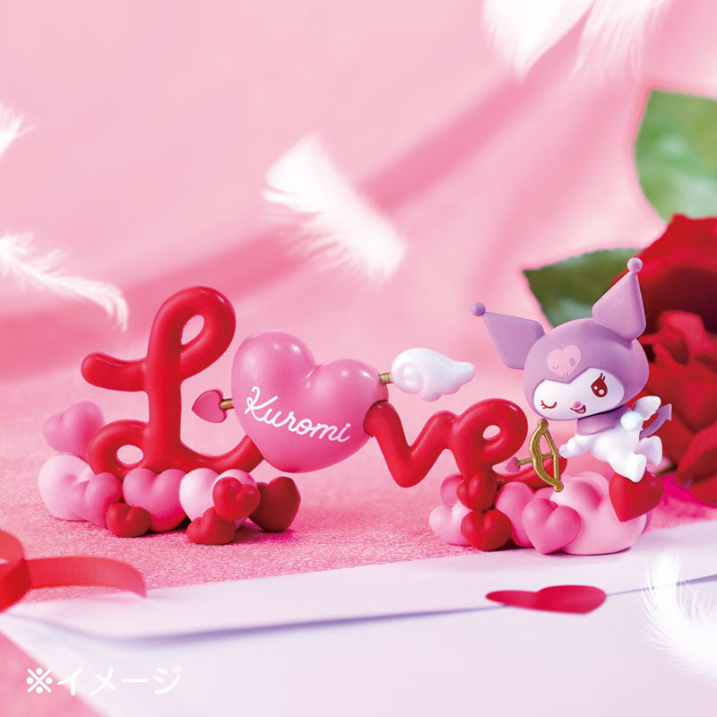 Re-Ment Kuromi Words Collection #5 LOVE Sanrio Toy Figure Mascot Decor Open Box