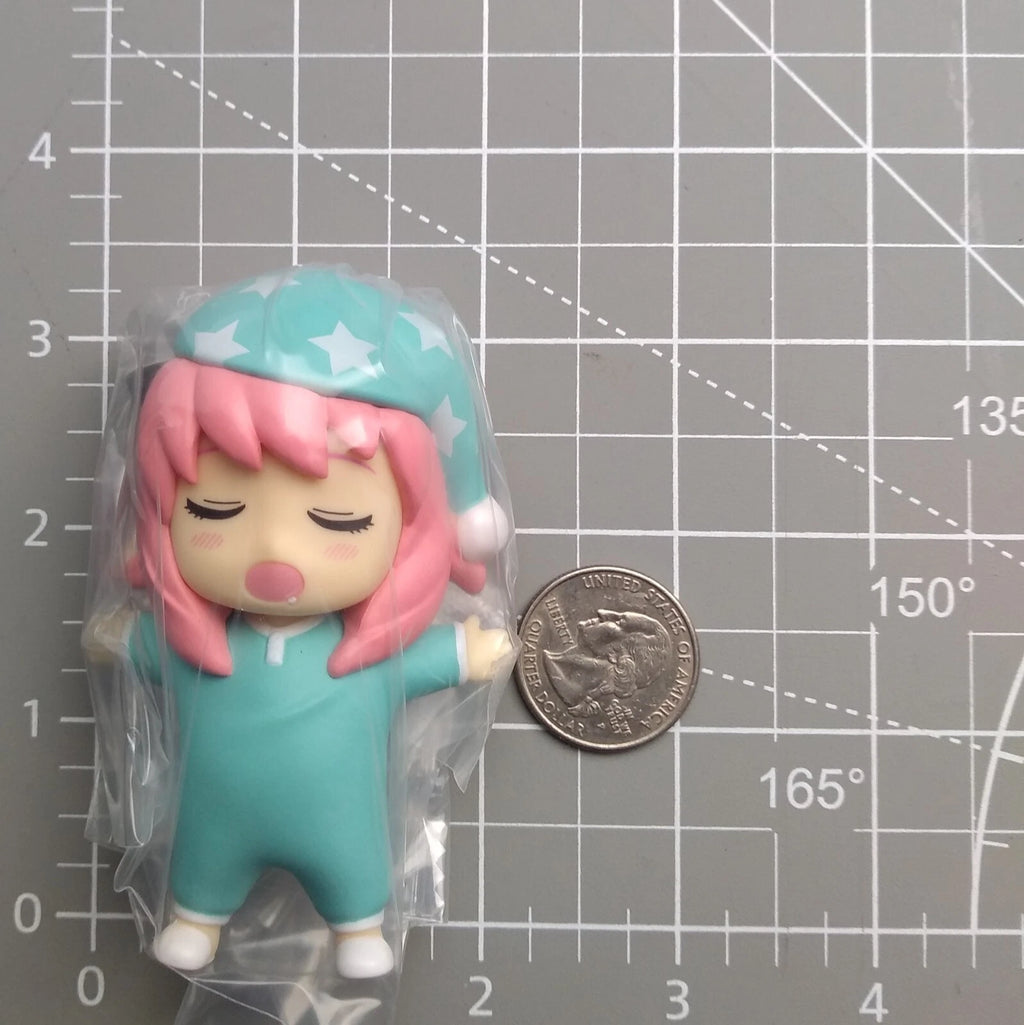 SPY×FAMILY Anya Mini Figure Rela cot Mascot Goodnight Bandai Rirakotto Open Box